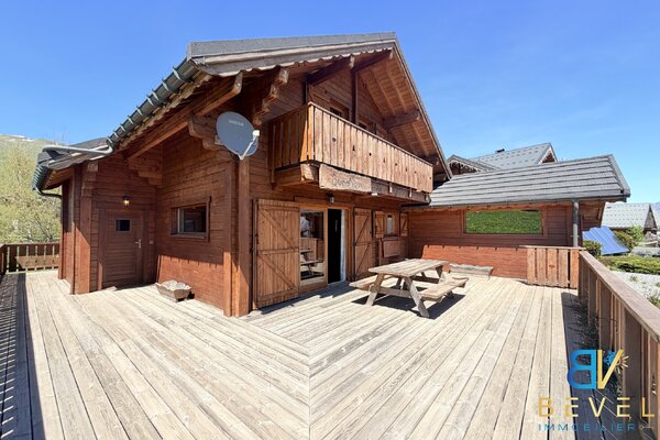 (73) LA TOUSSUIRE - Rare opportunité sur le secteur - Chalet cocooning avec vue panoramique