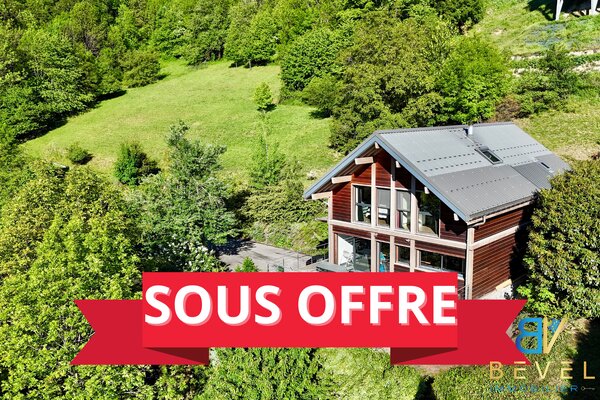 (73) SAINT PANCRACE - Sublime Villa d'architecte & Terrain constructible - RARE OPPORTUNITÉ