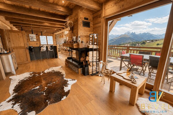 (73) LA TOUSSUIRE - Sublime chalet d'architecte 2018 - Emplacement unique - SKI DIRECT & Vue imprenable
